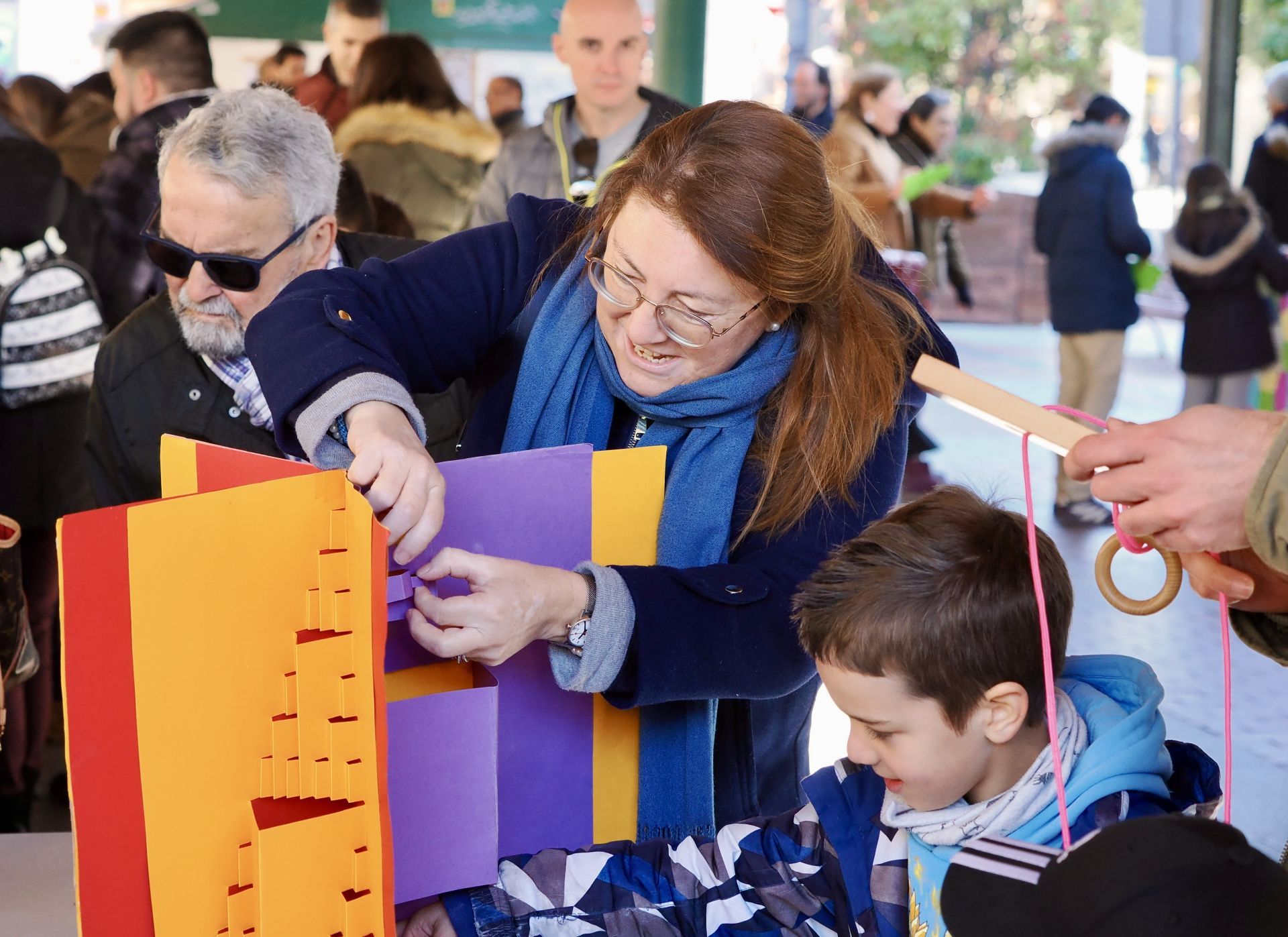 Las imágenes de los participantes de la iniciativa &#039;Matemáticas en la calle&#039;