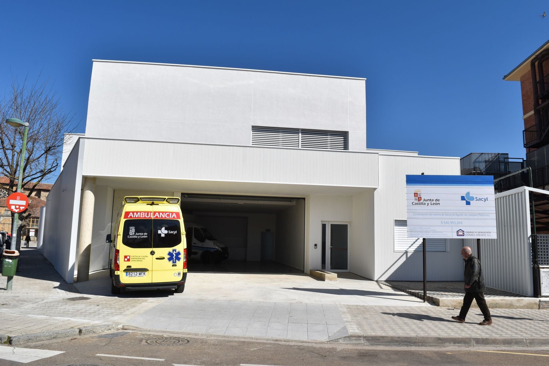 El centro de salud de Aguilar, preparado para los primeros pacientes