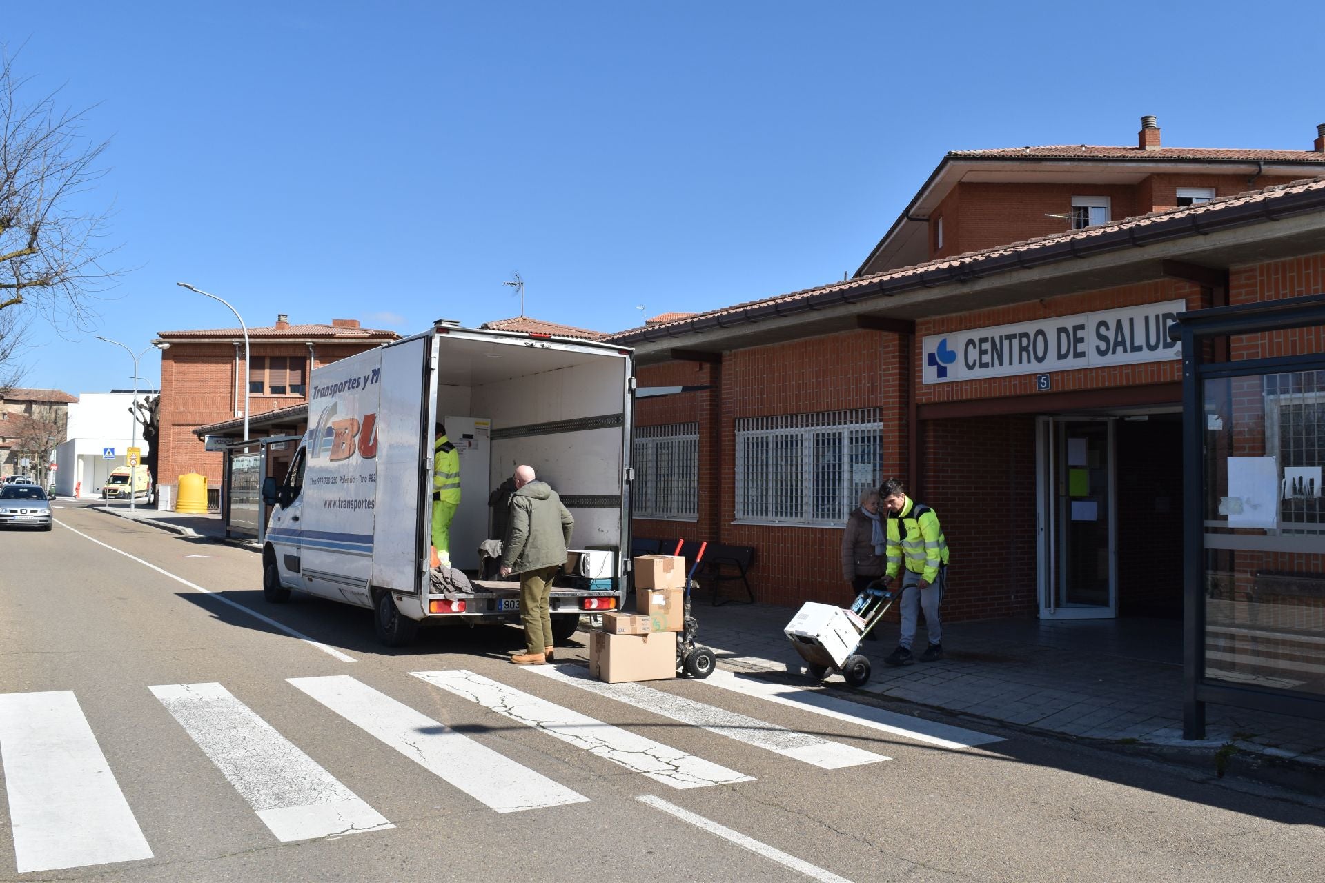 El centro de salud de Aguilar, preparado para los primeros pacientes