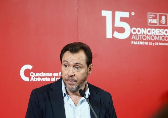 El ministro de Transportes y Movilidad Sostenible, Óscar Puente.