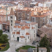 La Antigua, vista desde el mirador visitable de la torre de la catedral de Valladolid.