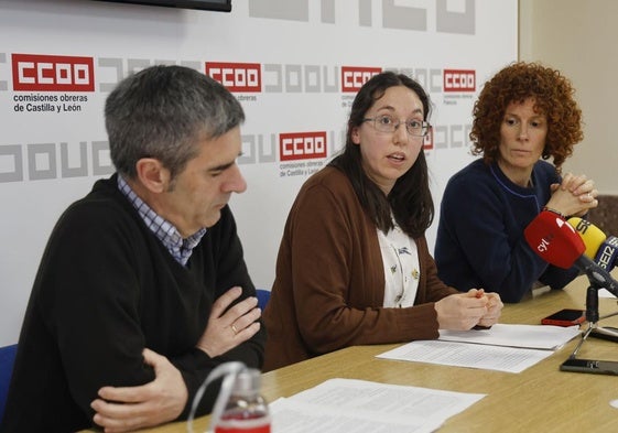 Rueda de prensa de CC OO sobre los Planes de Igualdad.