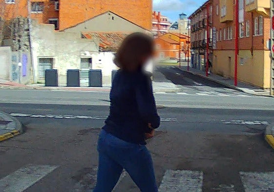 Imágenes de la mujer investigada.