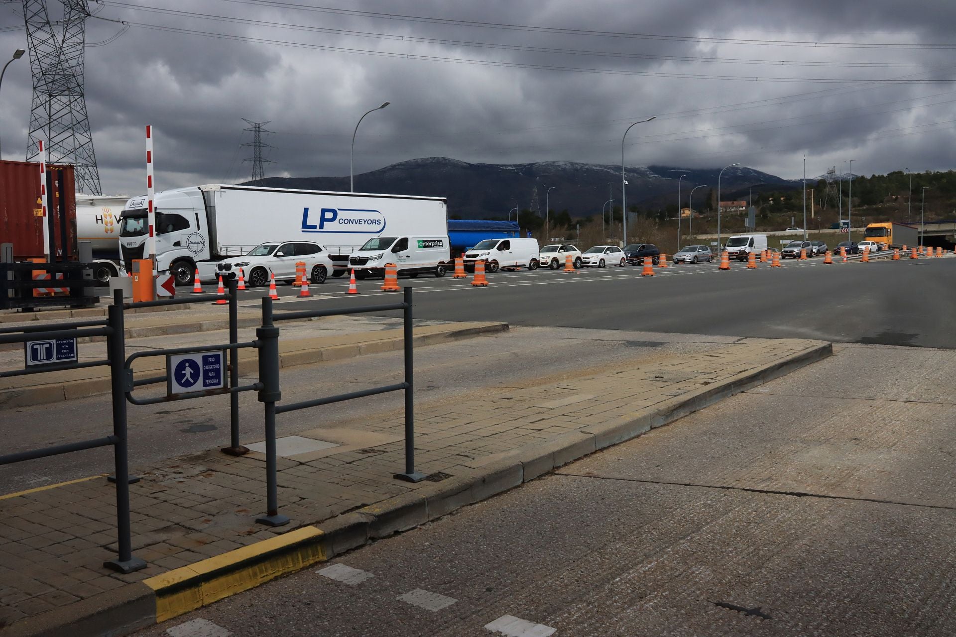 El caos circulatorio en San Rafael, en imágenes