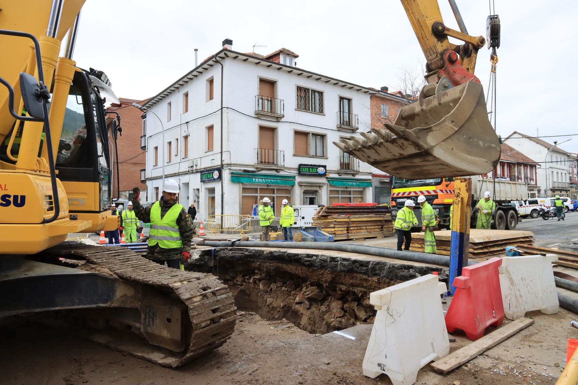 El caos circulatorio en San Rafael, en imágenes
