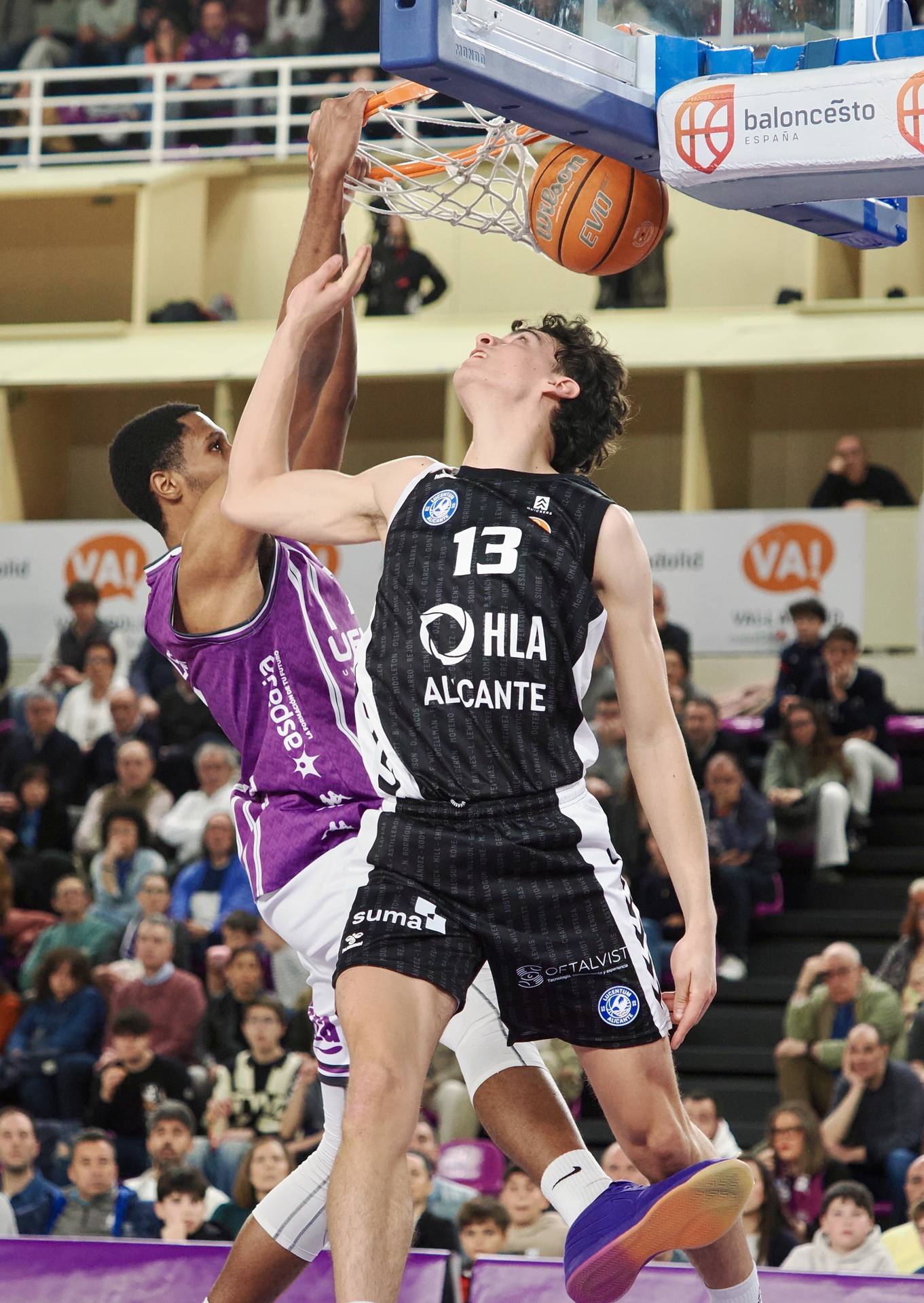 El agónico triunfo del UEMC Real Valladolid Baloncesto ante Alicante, en imágenes