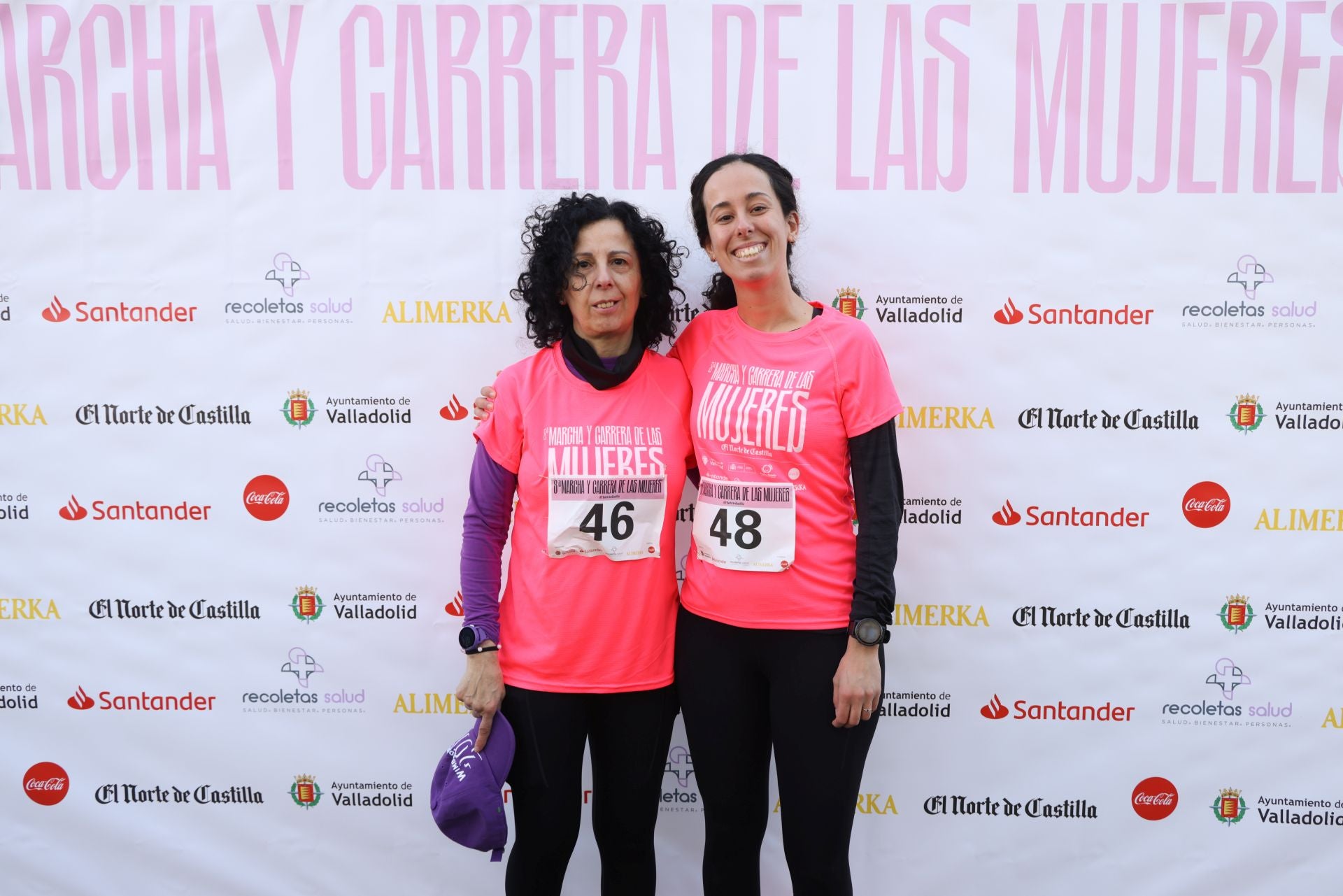 Belén Franco y su hija Andrea Díez participaron juntas en la marcha