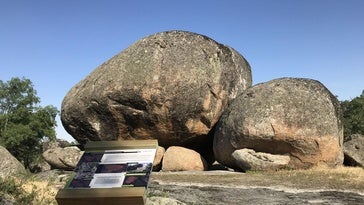 Bolos graníticos de la zona conocida como El Berrocal.
