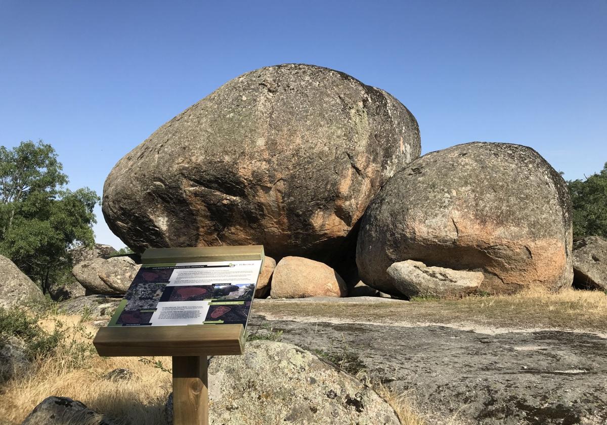 Bolos graníticos de la zona conocida como El Berrocal.