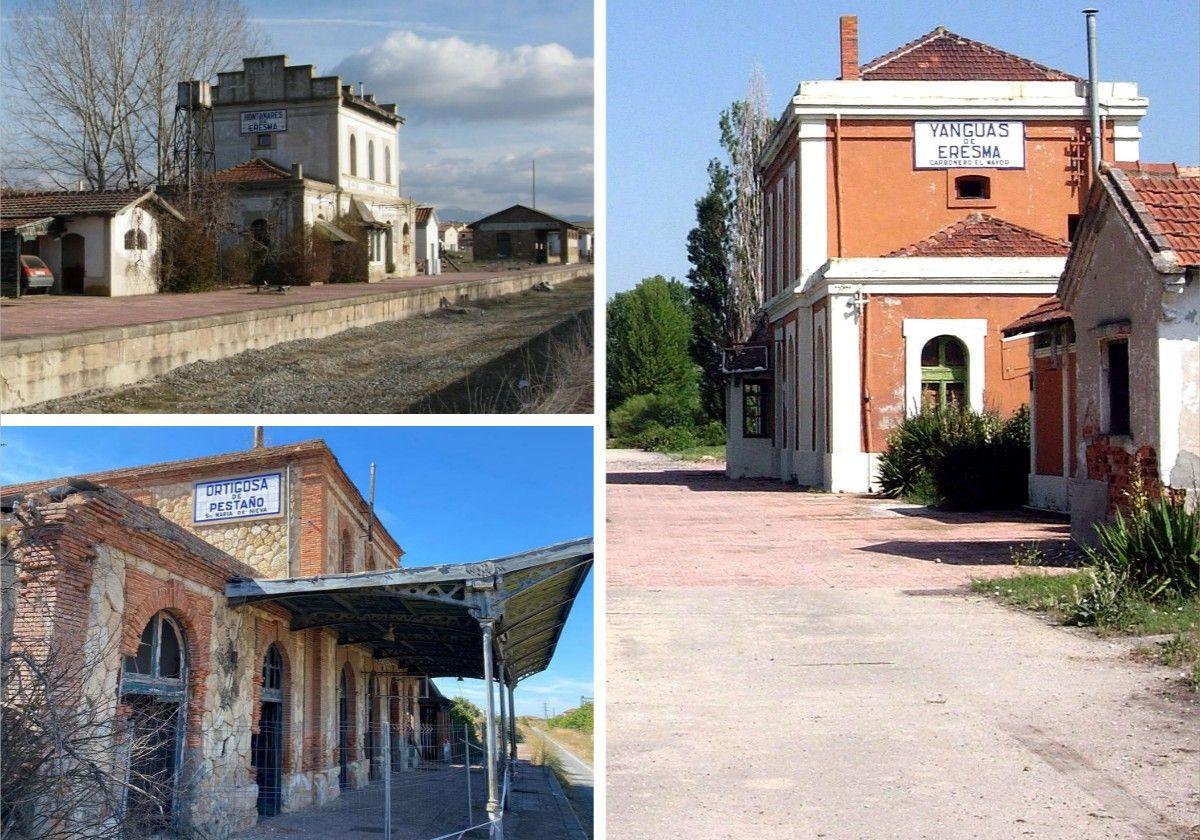 Proponen un tren turístico para tres estaciones centenarias abandonadas