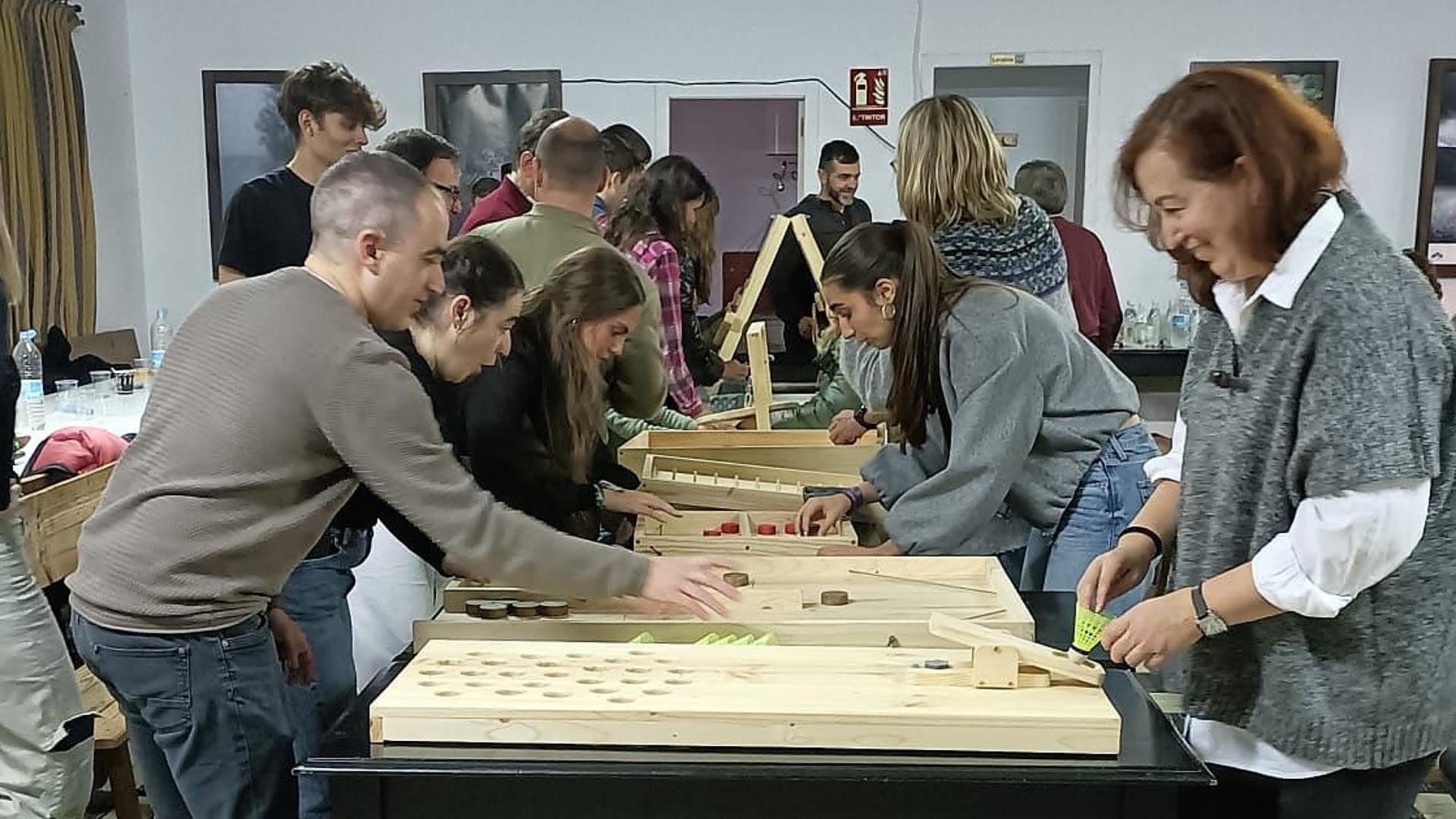 Una de las actividades organizadas por la Asociación Cultural Peña Binibimer.