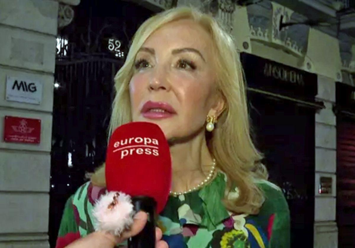 Carmen Lomana explica su experiencia paranormal con su marido fallecido