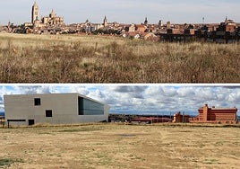 Terrenos de Las Lastras y junto al edificio CIDE.