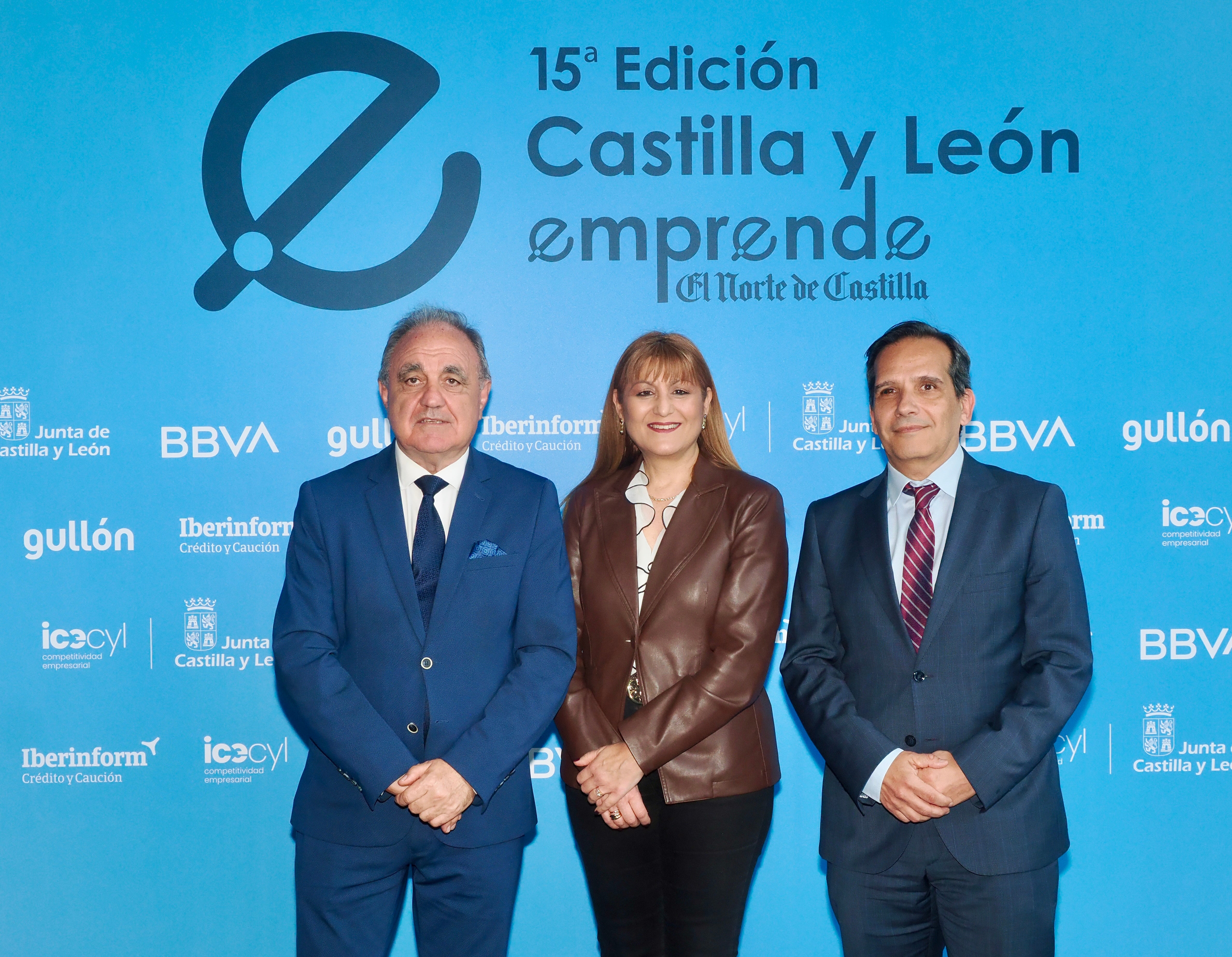 José Antonio Rubio, delegado de la Junta en Palencia, MªIsabel Campos, directora general de Presupuestos y Augusto Cobos, director general de ICECYL