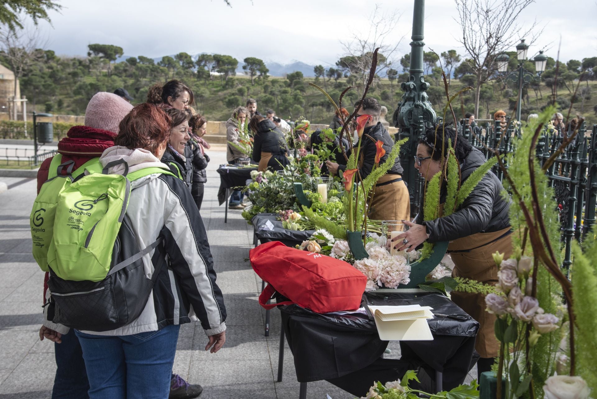Fotos: Segovia busca al mejor artesano florista de España