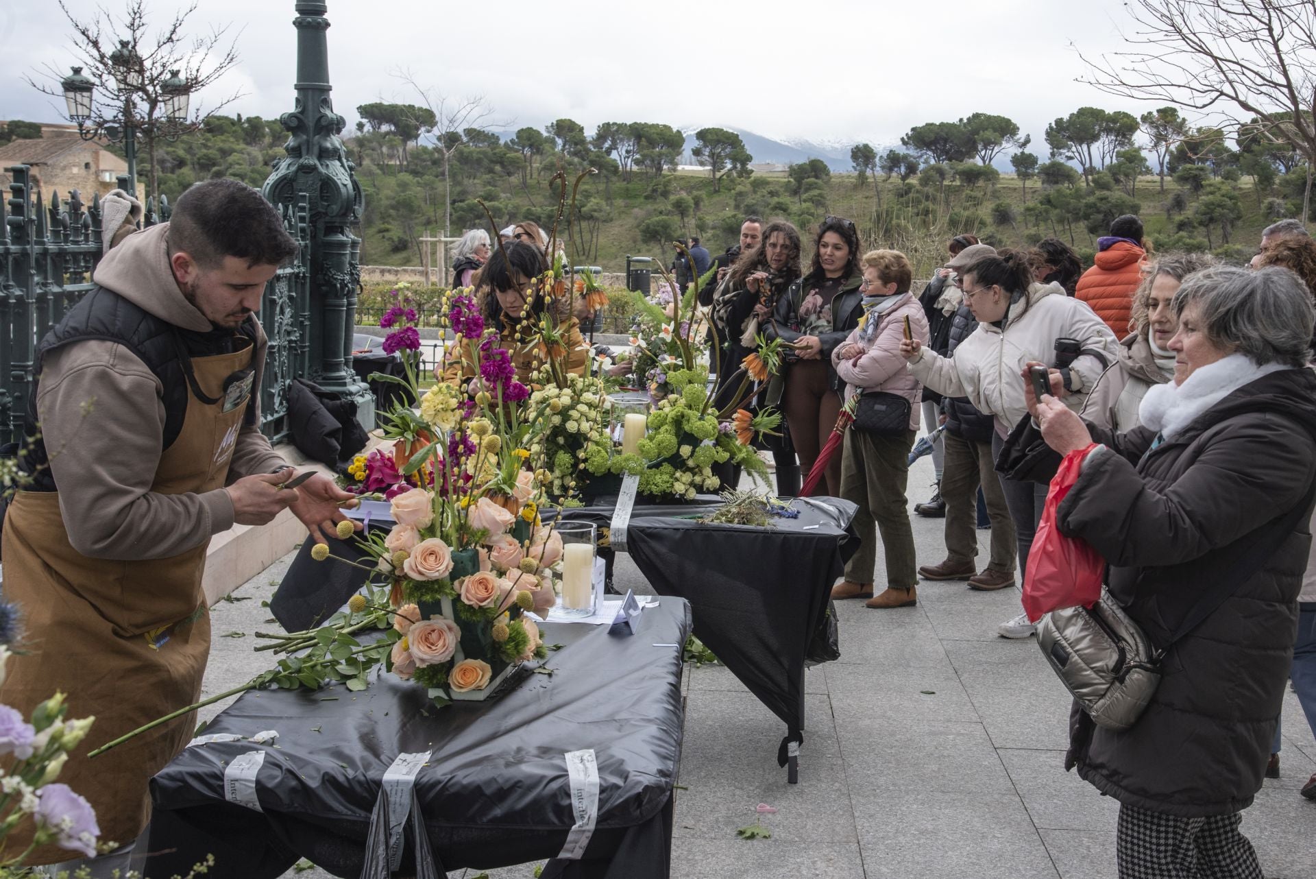 Fotos: Segovia busca al mejor artesano florista de España