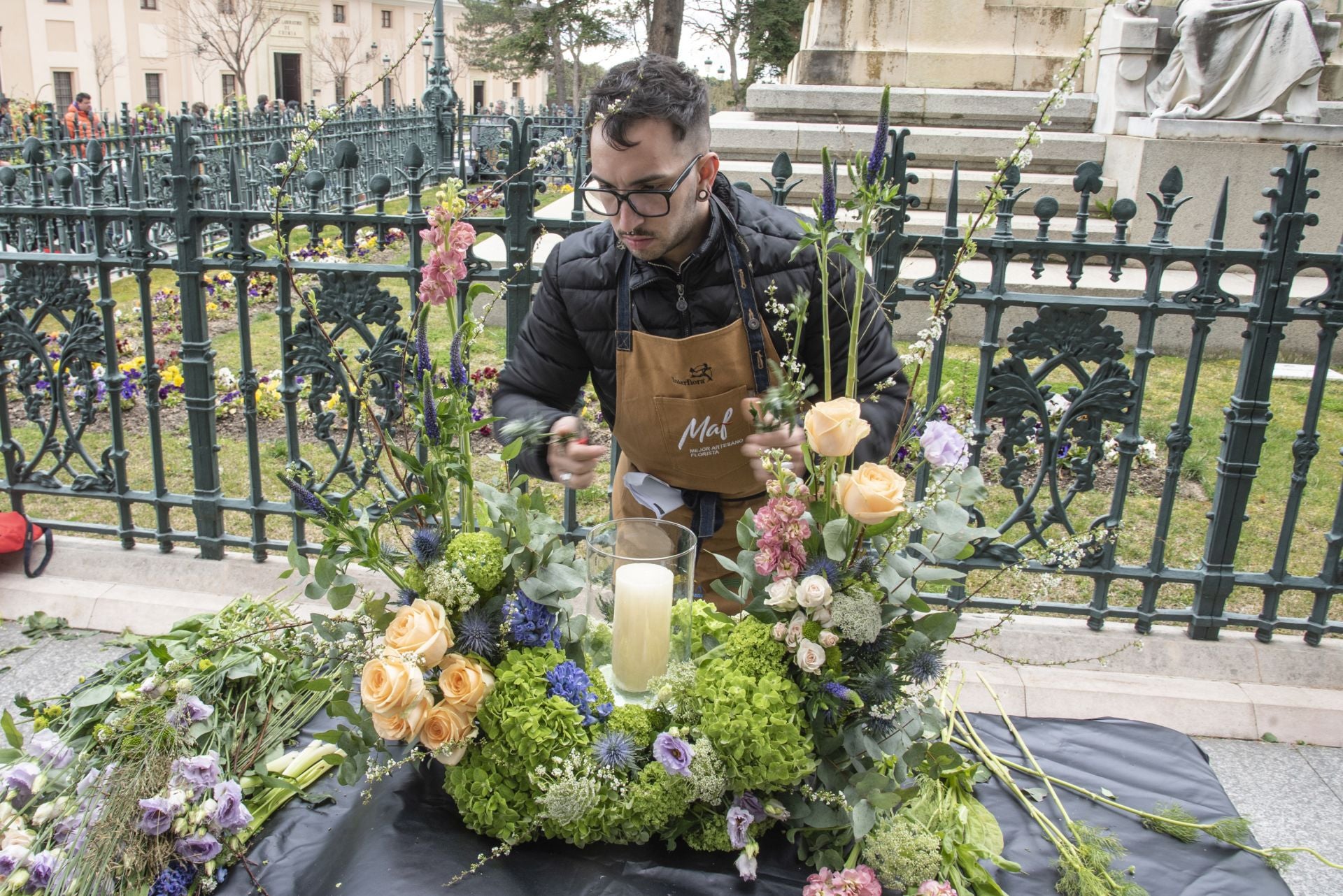 Fotos: Segovia busca al mejor artesano florista de España