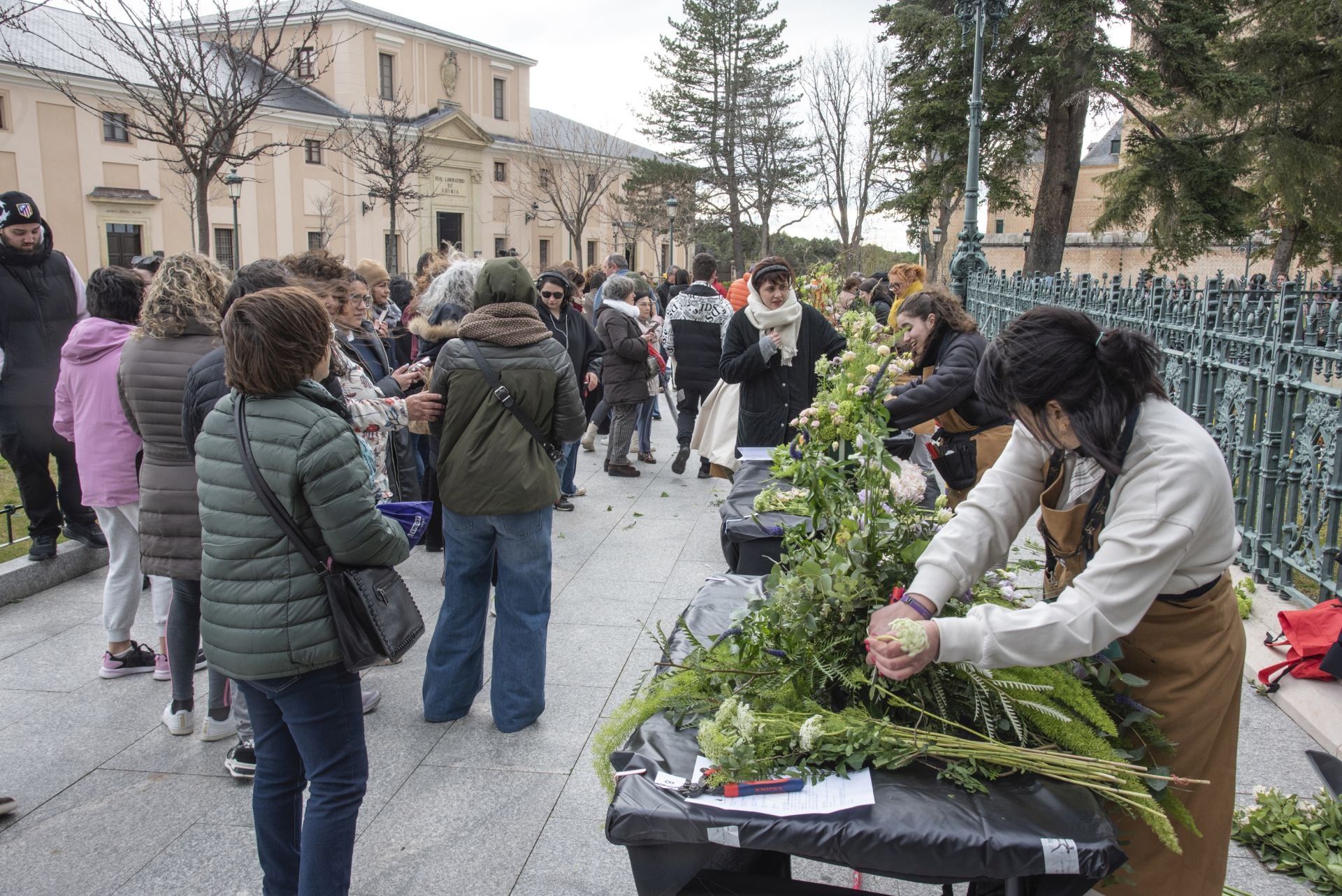 Fotos: Segovia busca al mejor artesano florista de España