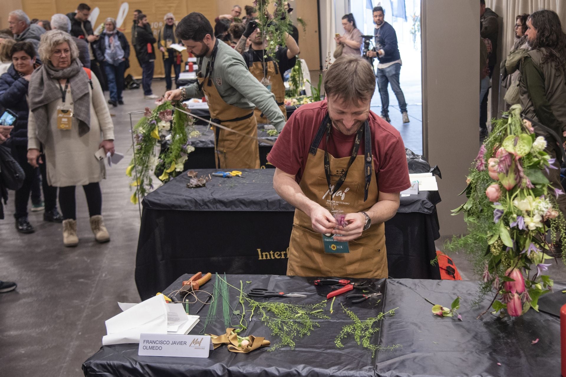Fotos: Segovia busca al mejor artesano florista de España