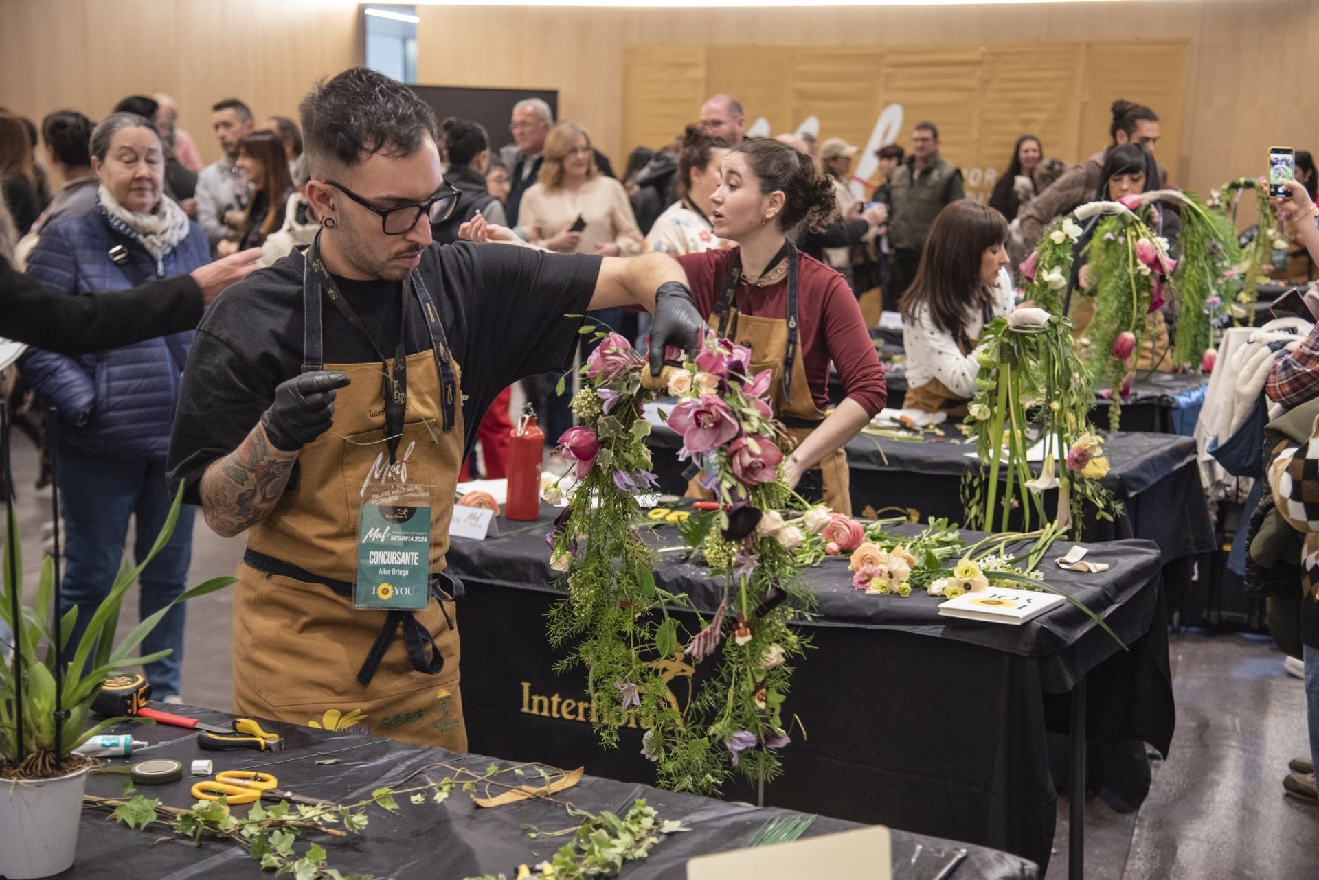 Fotos: Segovia busca al mejor artesano florista de España