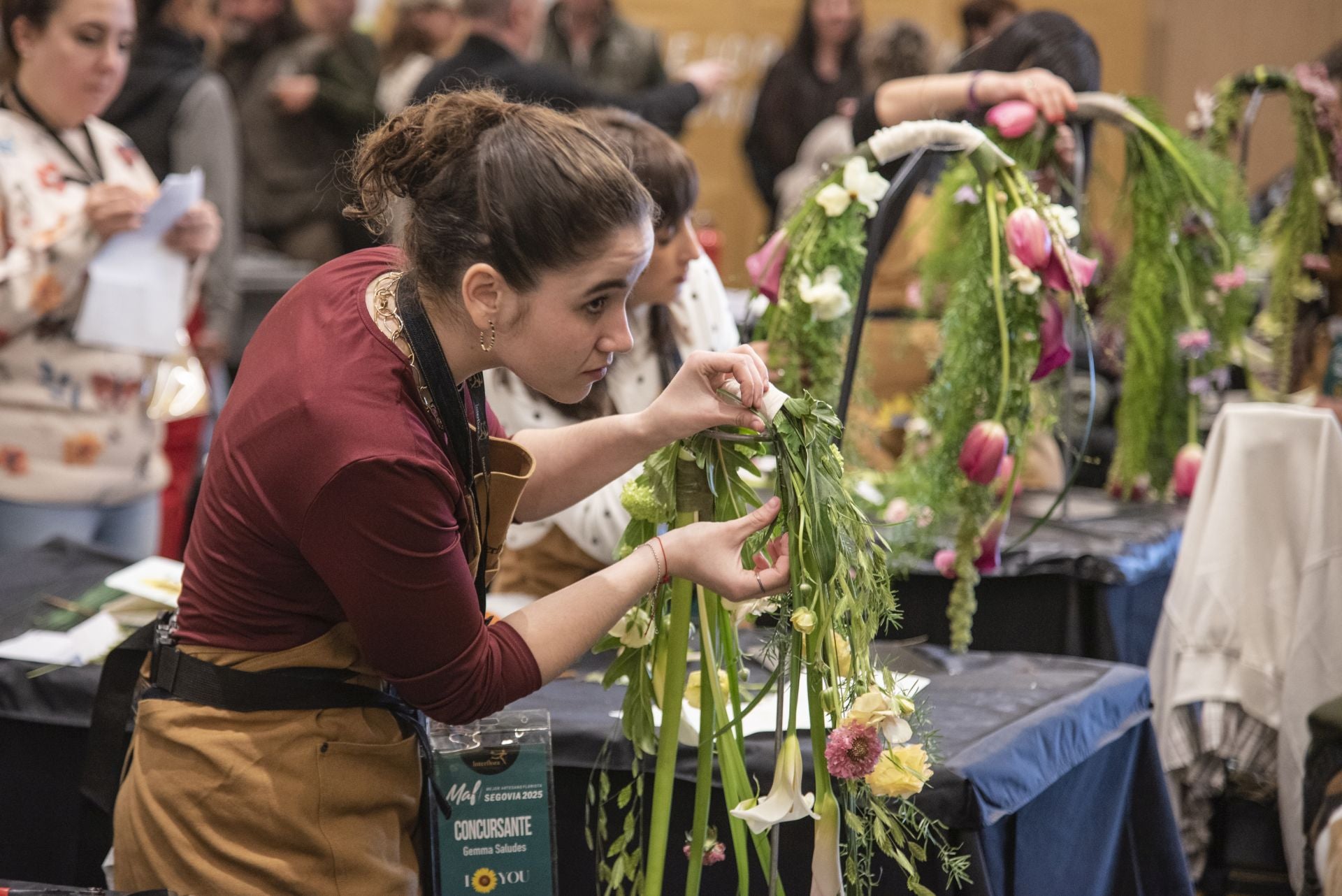Fotos: Segovia busca al mejor artesano florista de España