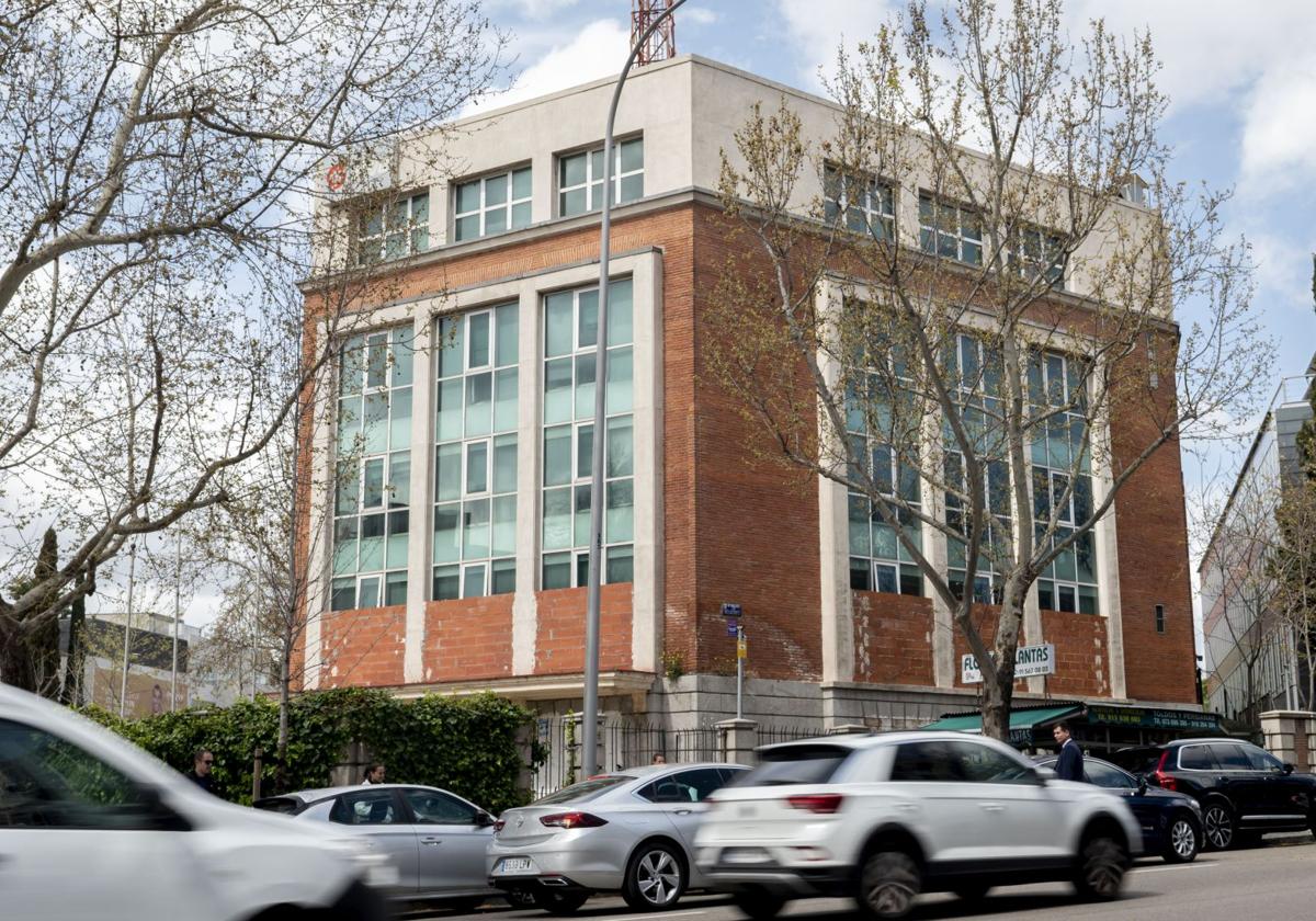 Edificio del No-Do en la calle Velázquez de Madrid, que albergará el Museo del Cine.