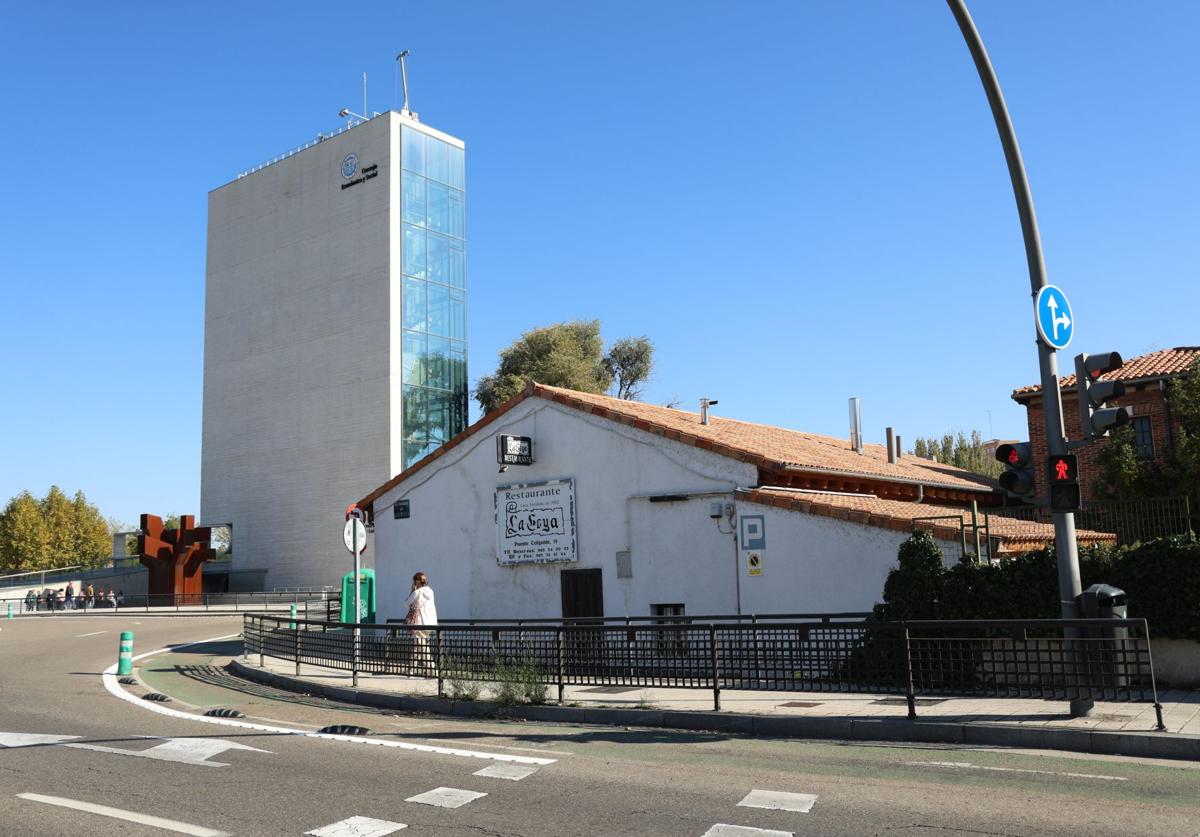 Imagen de archivo del edificio donde se ubicaba el antiguo restaurante La Goya.