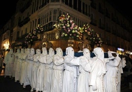 Procesión Luz y Tiniebras en Palencia.