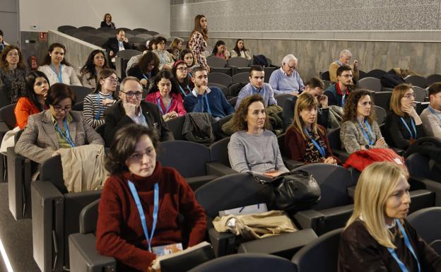 Participantes en el congreso de pediatría.