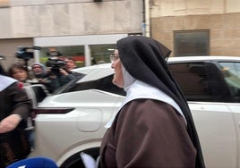 García de Viedma ha llegado a los Juzgados entre una enorme expectación.