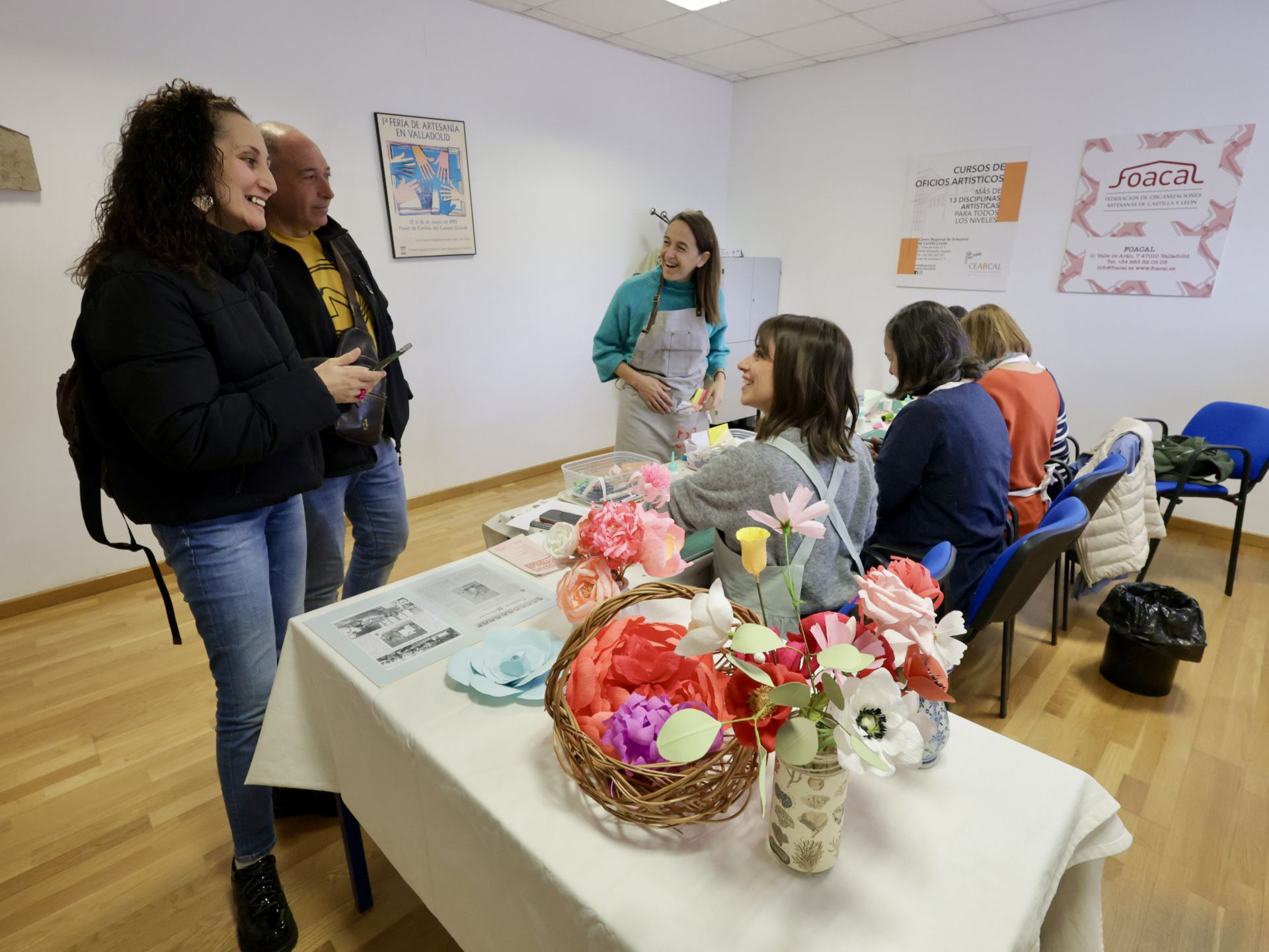 La jornada de puertas abiertas de oficios artesanos, en imágenes