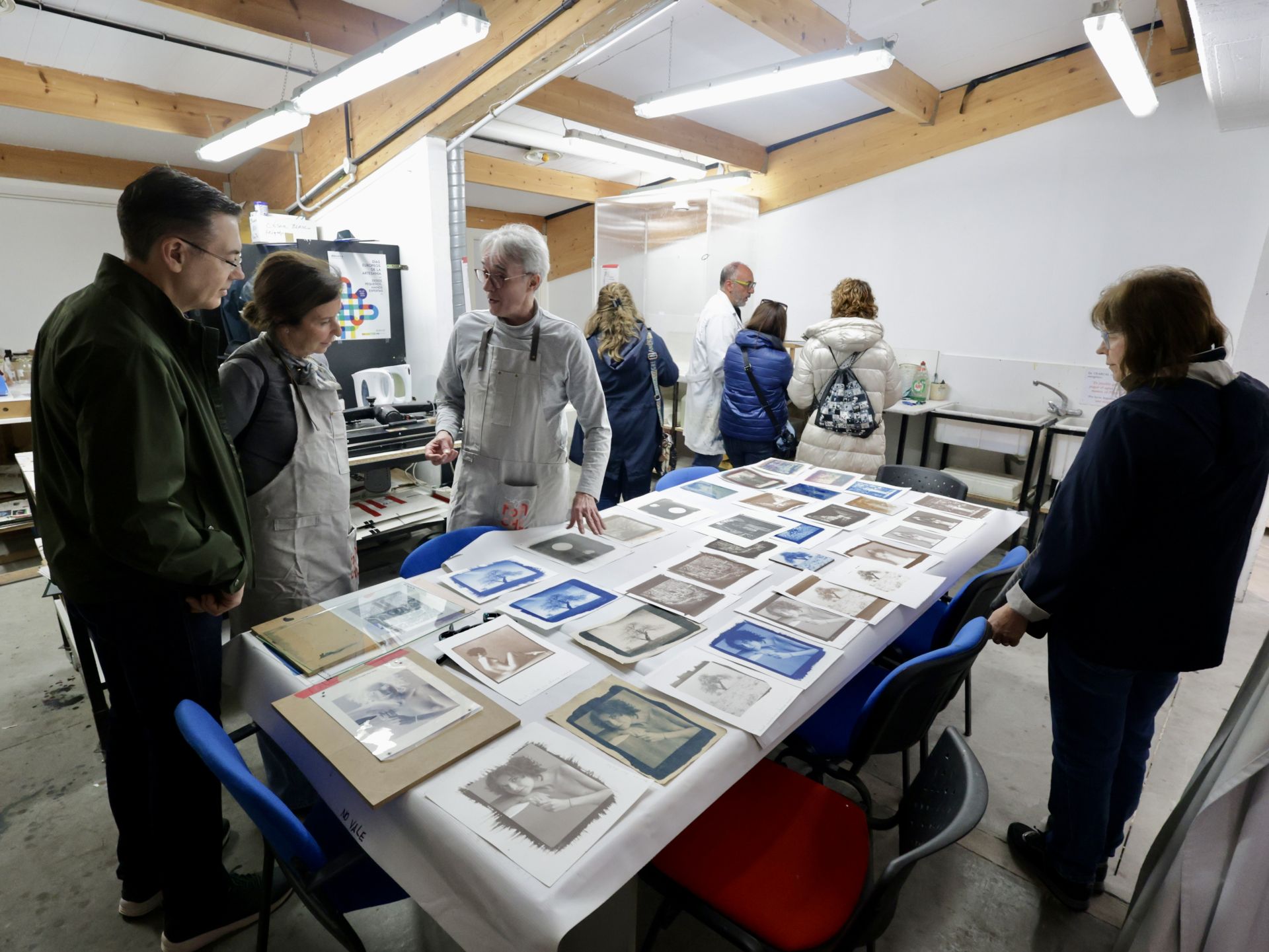 La jornada de puertas abiertas de oficios artesanos, en imágenes