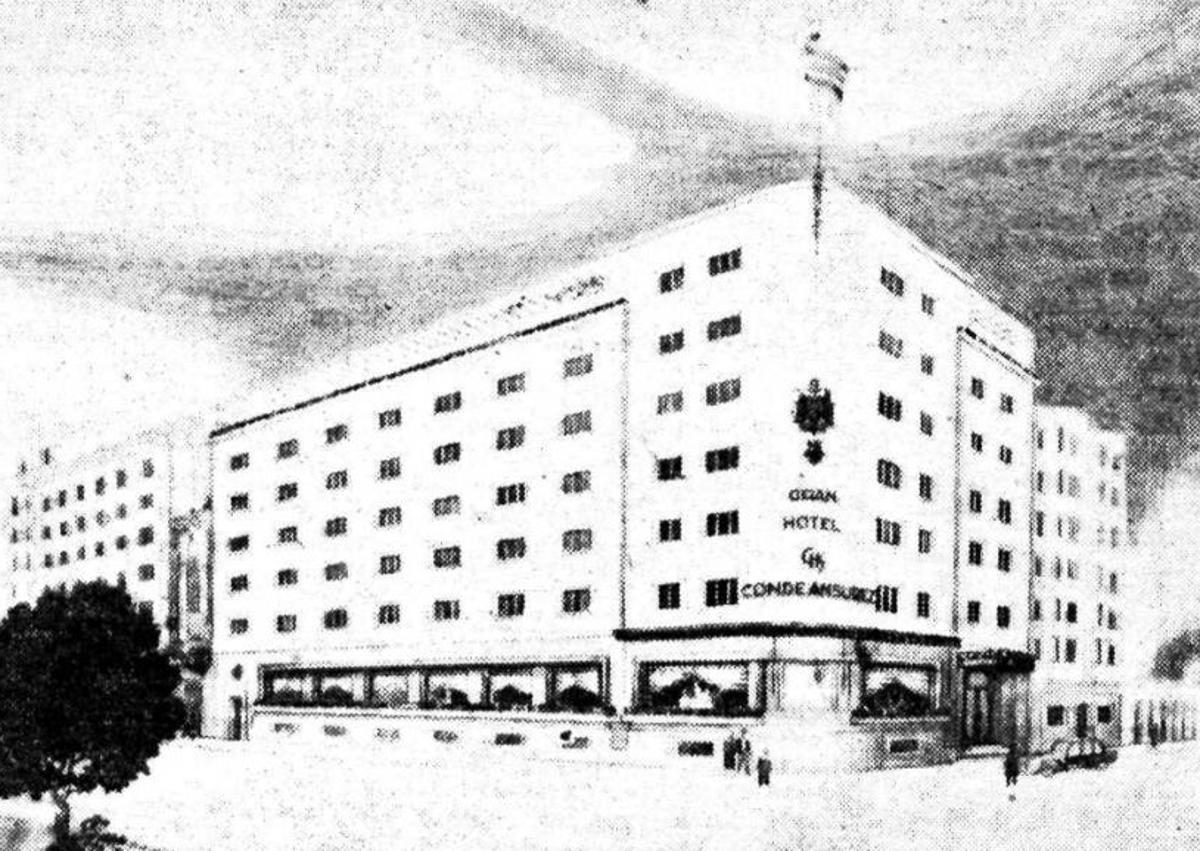 Imagen secundaria 1 - El hotel de lujo de la posguerra vallisoletana