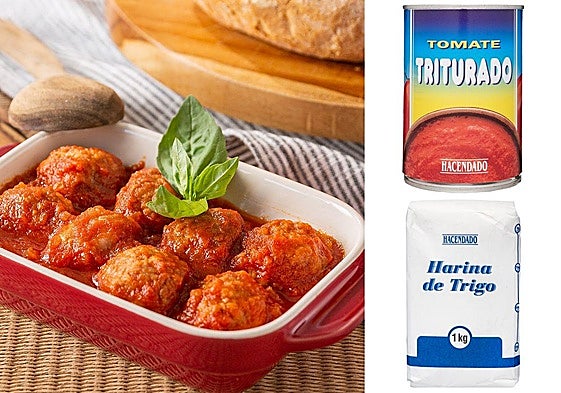 Albóndigas en salsa de tomate