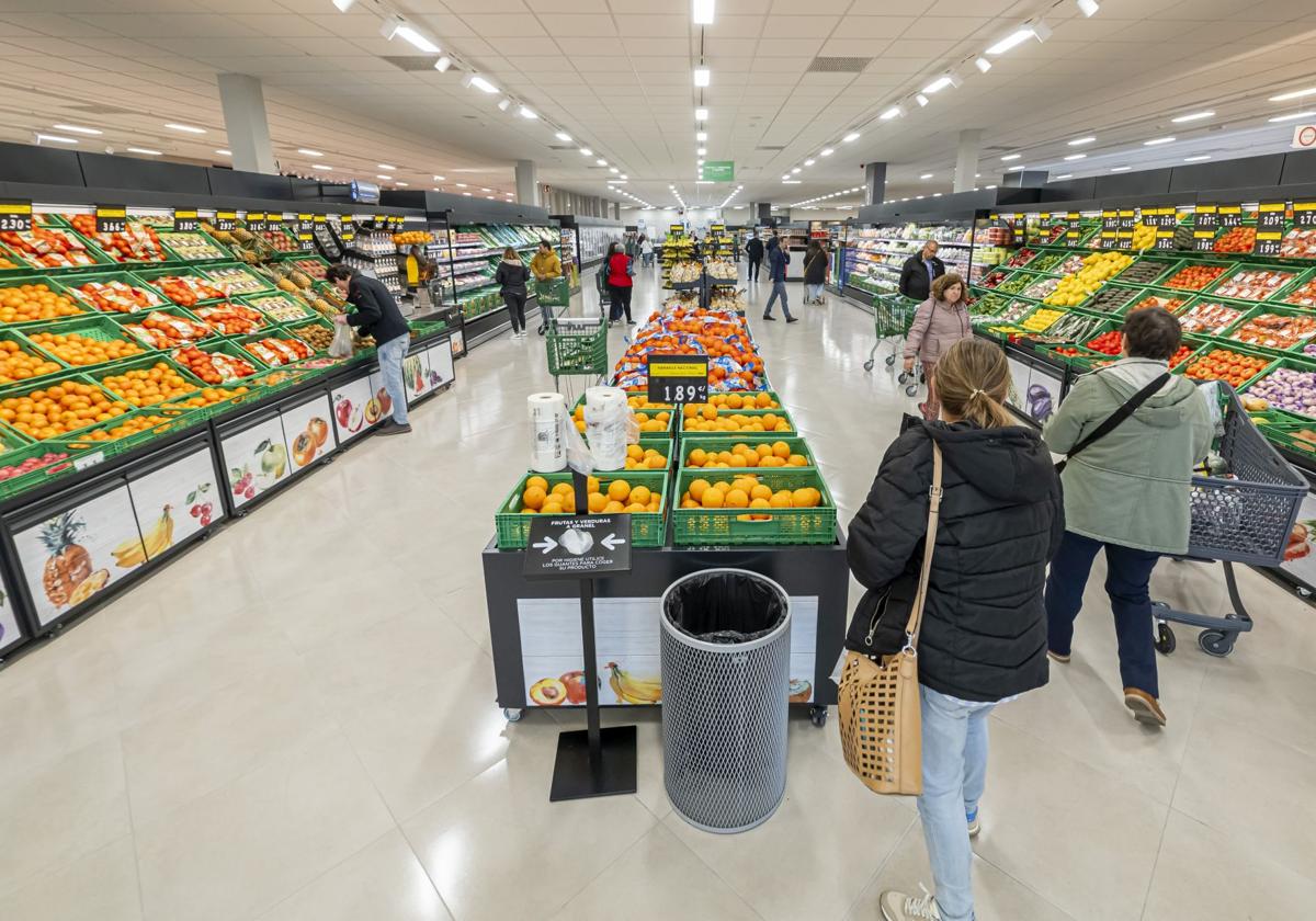 El nuevo supermercado de Medina del Campo.