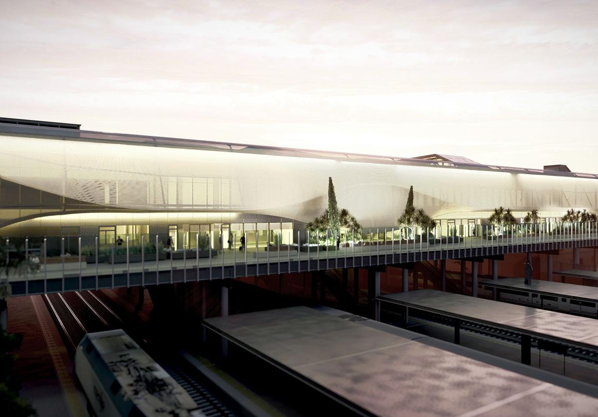 Adif licita el suministro de 16.000 traviesas para la nueva estación de trenes