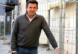 Javier Carretero, presidente de la Agrupación Provincial de Industriales de la Construcción en Segovia.