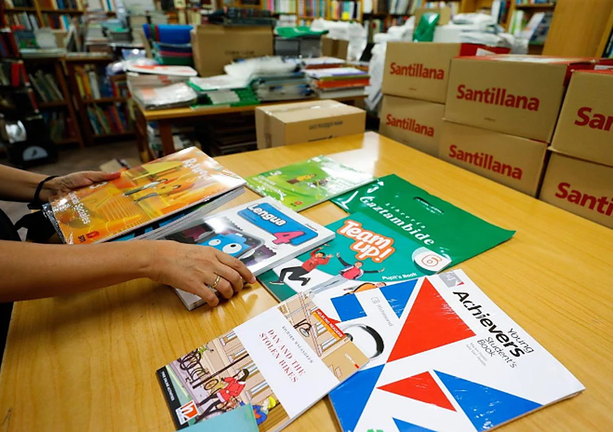 Imagen de archivo de libros de texto.