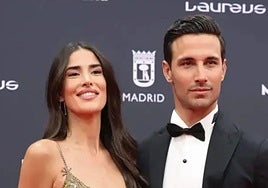 Lidia Torrent junto a Jaime Astrain, en una imagen de archivo.