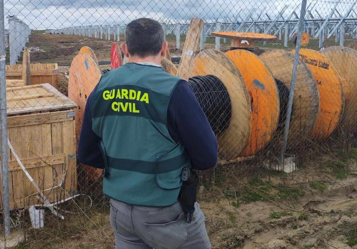 Dos detenidos por robar cable de cobre valorado en 70.000 euros en un pueblo de Segovia
