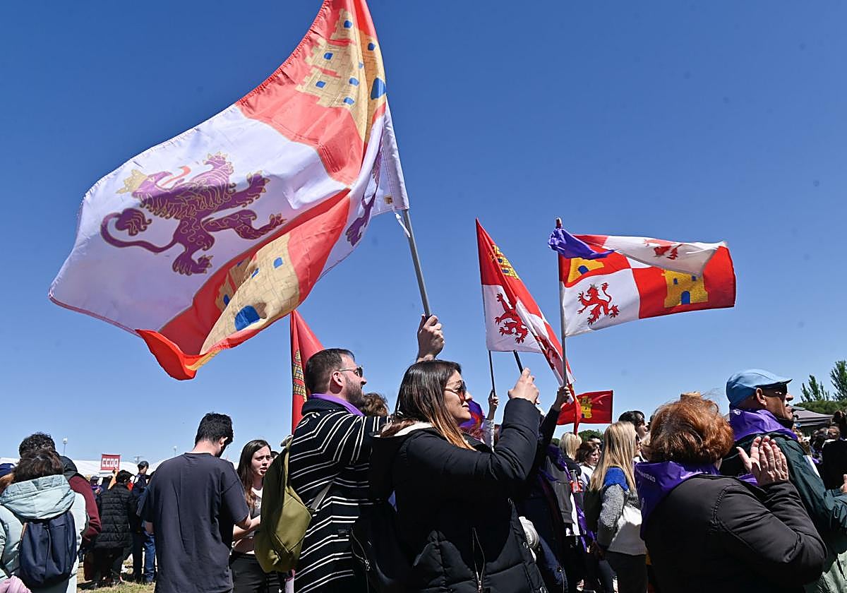 Día de Castilla y León en Villalar de los Comuneros, el año pasado.