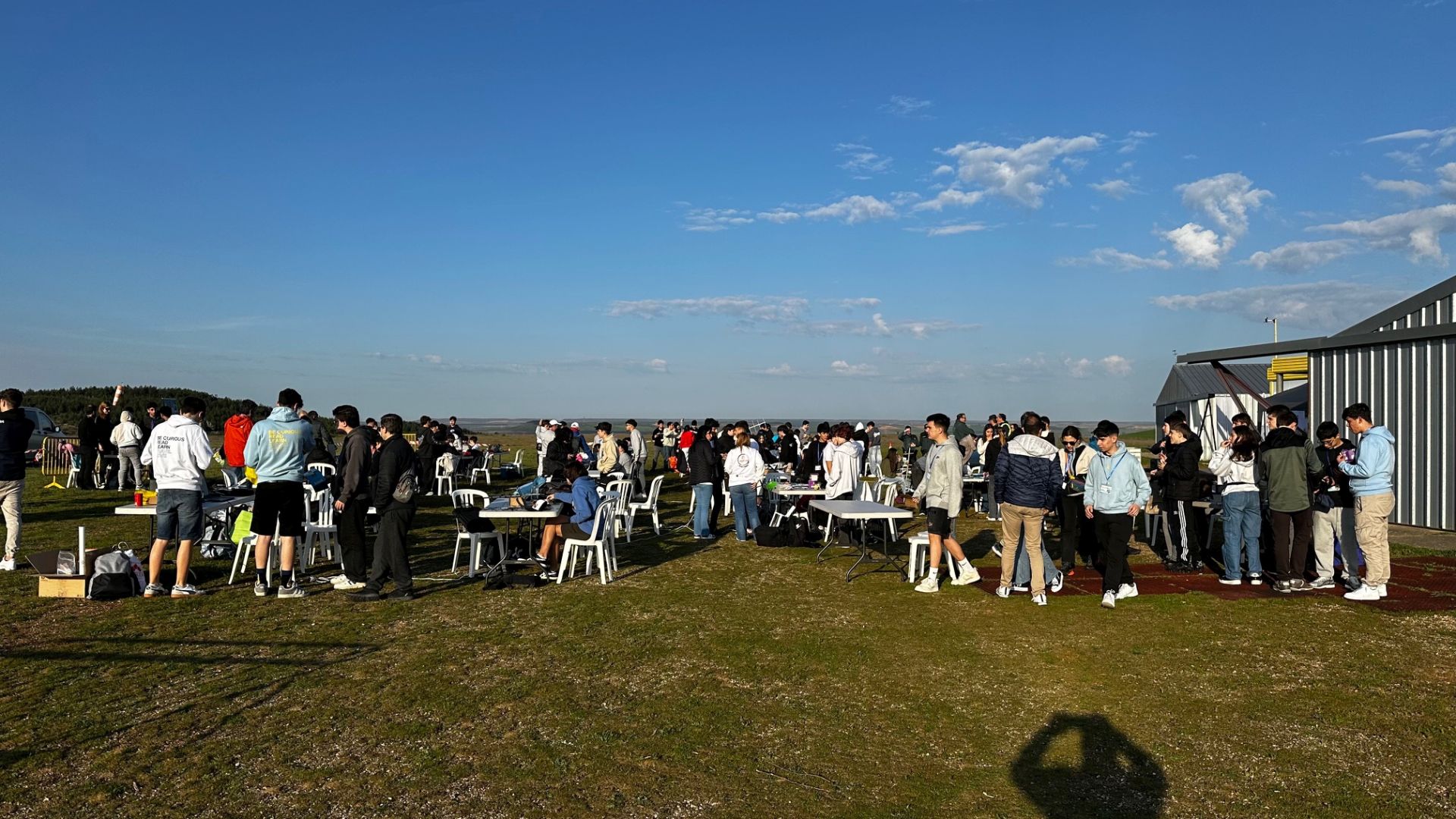 El proyecto CanSat de la Agencia Espacial Europea lanza cohetes en Herrera de Pisuerga