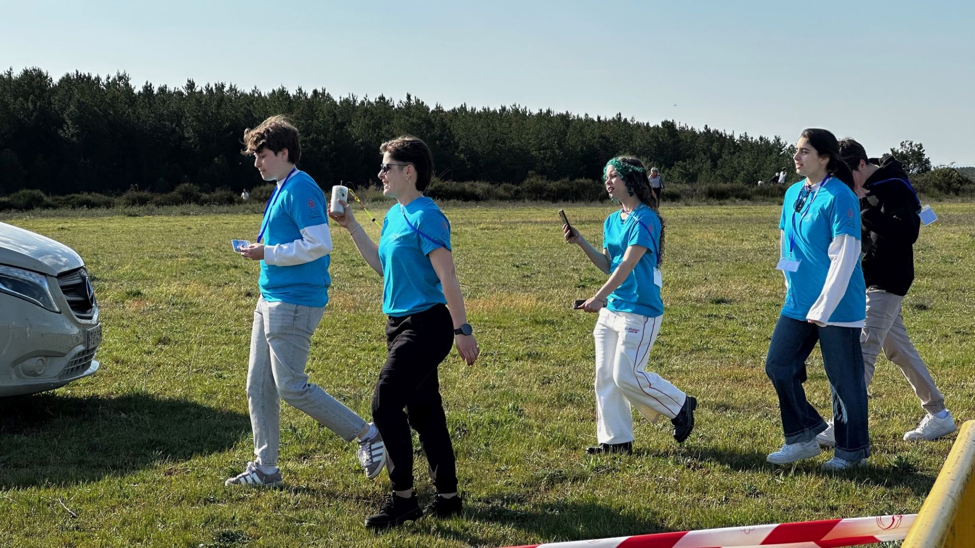 El proyecto CanSat de la Agencia Espacial Europea lanza cohetes en Herrera de Pisuerga
