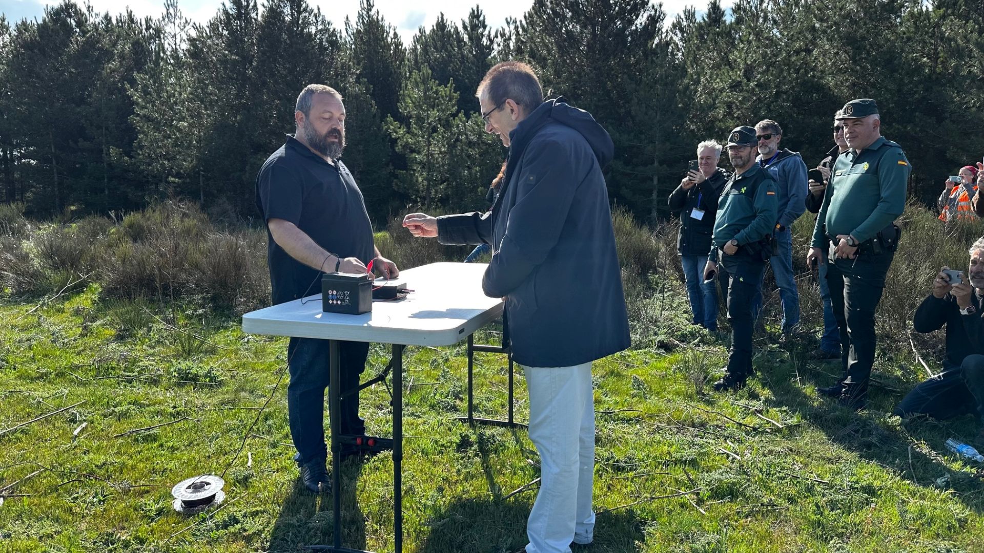 El proyecto CanSat de la Agencia Espacial Europea lanza cohetes en Herrera de Pisuerga