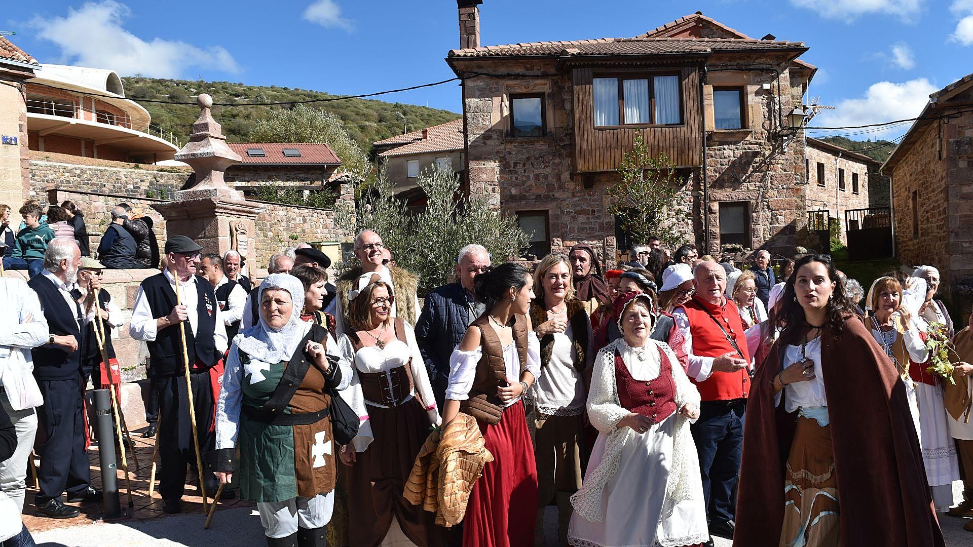 Celebración del Fuero de Brañosera el pasado mes de octubre, en su 1200 aniversario.