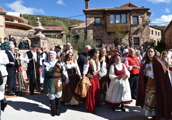 Celebración del Fuero de Brañosera el pasado mes de octubre, en su 1200 aniversario.