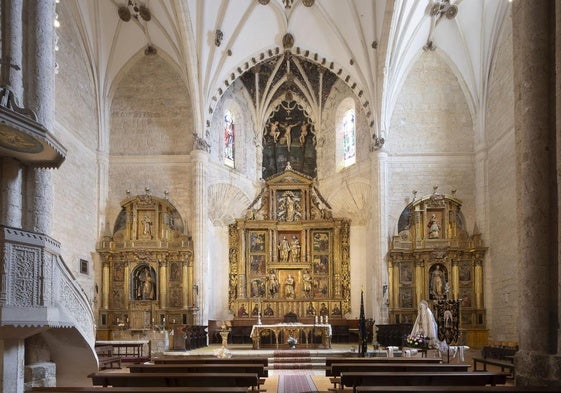 La iglesia de Santa Eulalia.