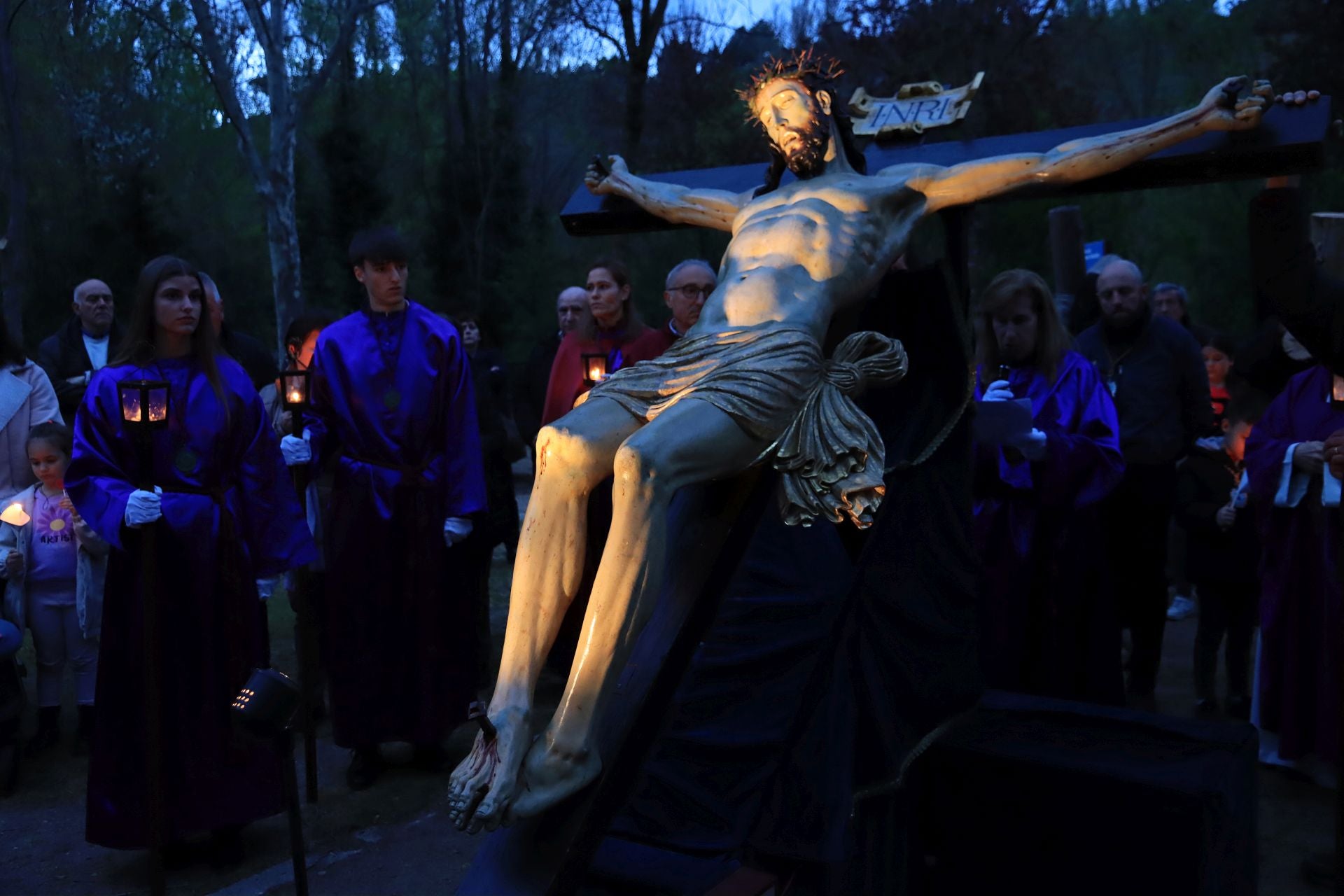 Fotografías de la procesión de Las Tres Caídas