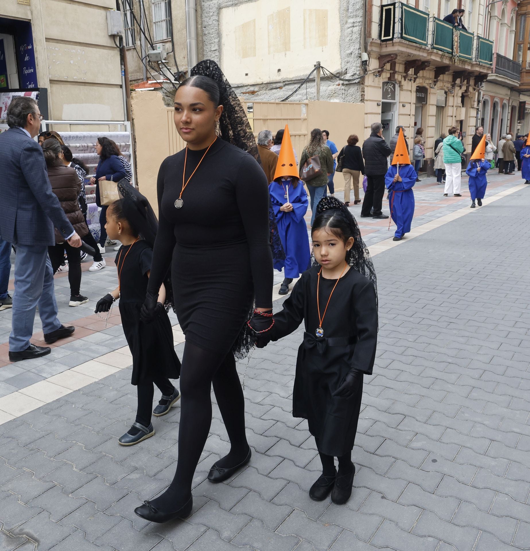 Procesión infantil del Divino Maestro en Palencia