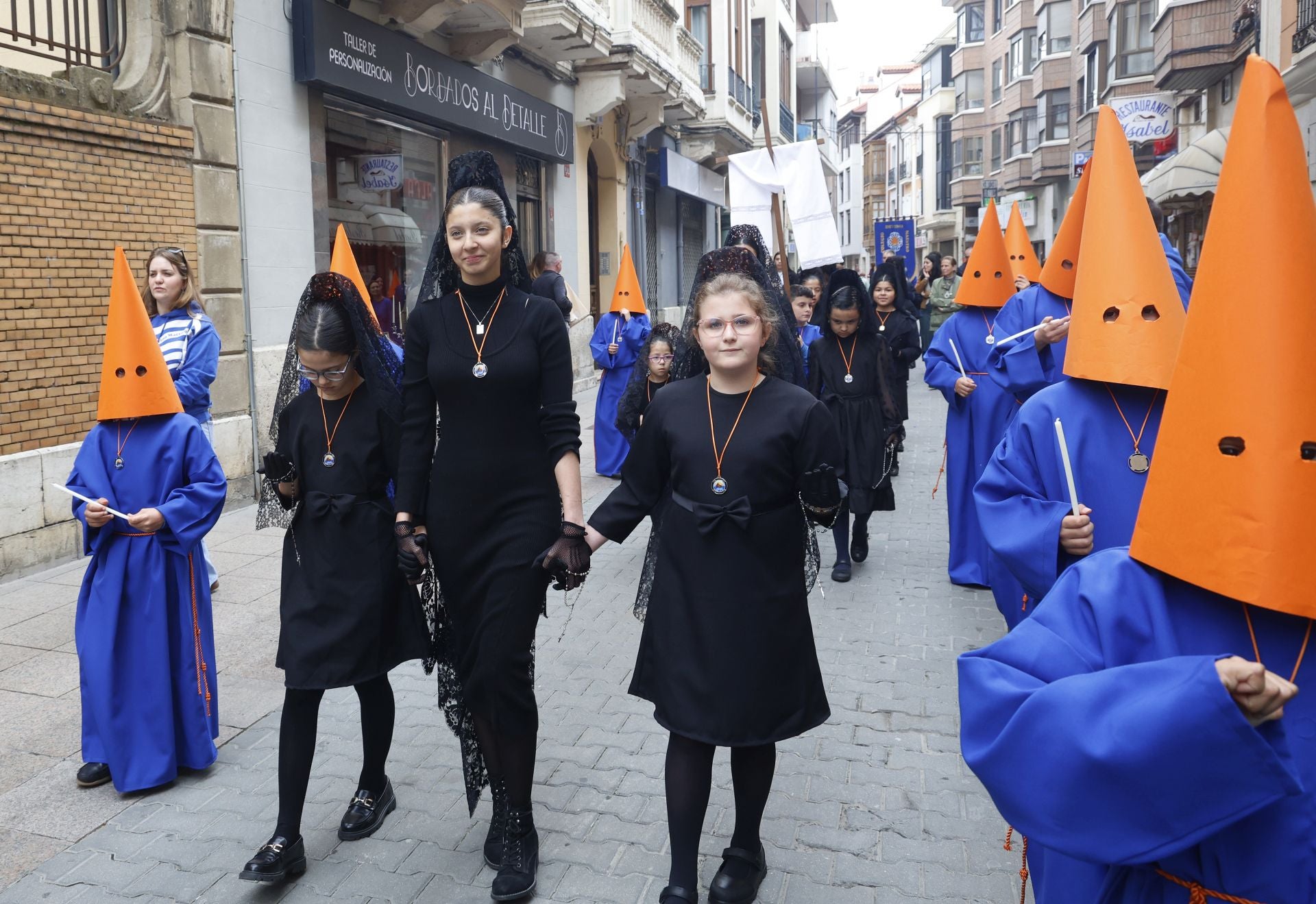 Procesión infantil del Divino Maestro en Palencia